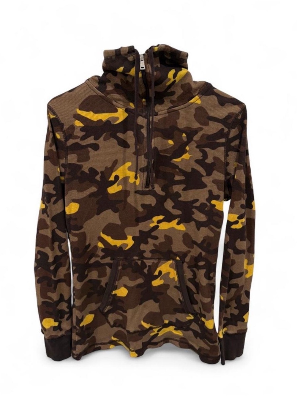 Lauren Ralph Lauren Active Camo Thermal Half Zip Long Sleeve Pullover Medium